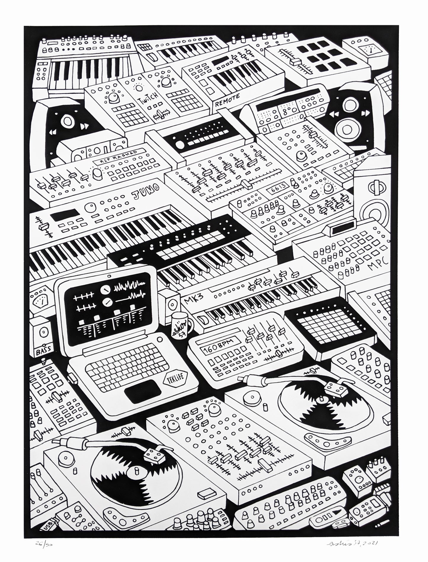 In The Studio