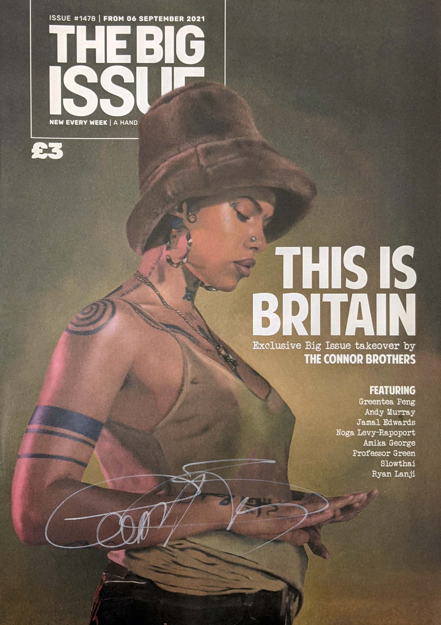 The Big Issue Signed Connor Brothers Magazine