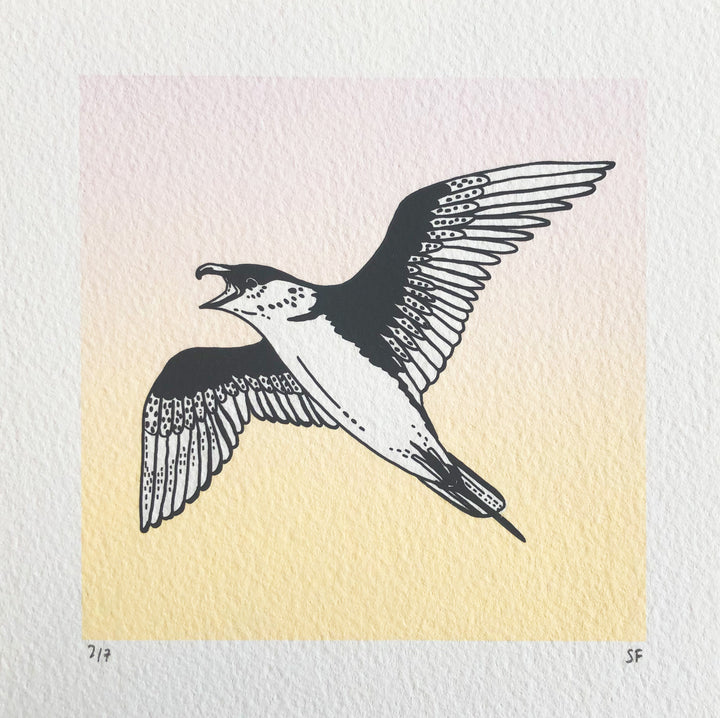 Bird 51 (Yellow + Pink)