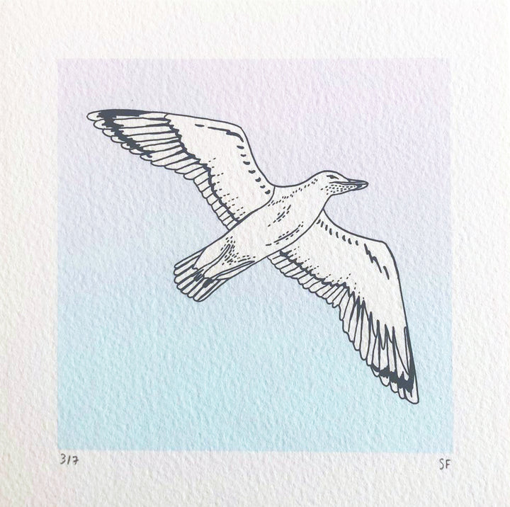 Bird 52 (Blue + Purple)