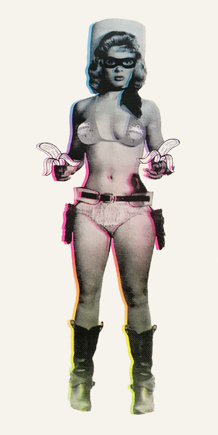 Candy Barr (Rainbow Fade Background)