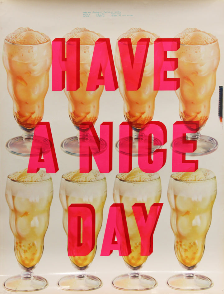 Have A Nice Day - Ice Cream Floats (Orange/Yellow)