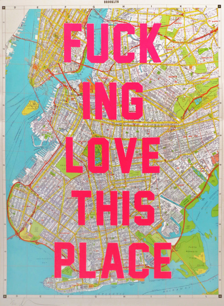 I Fucking Love This Place - Brooklyn (Large)