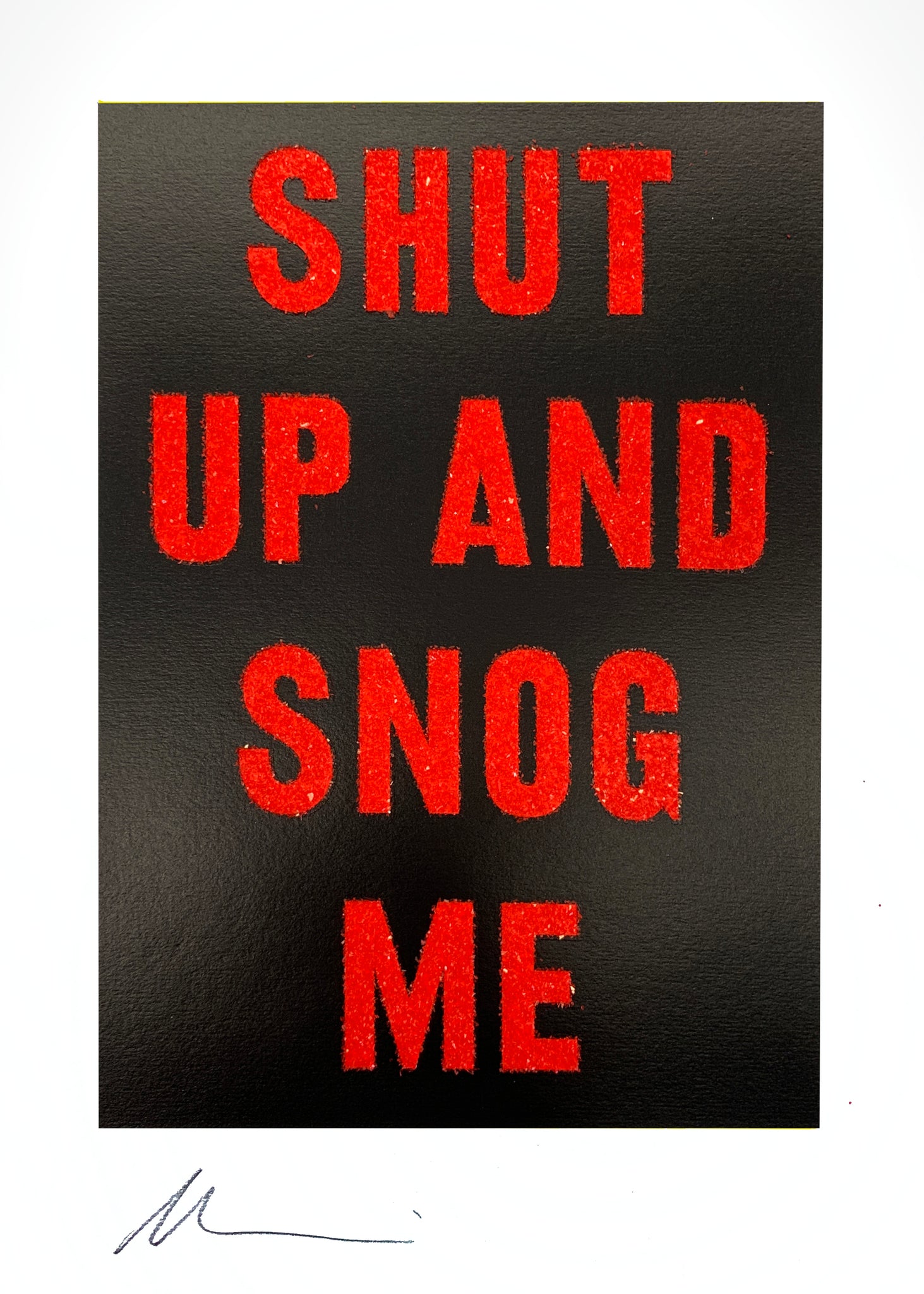 Shut Up And Snog Me