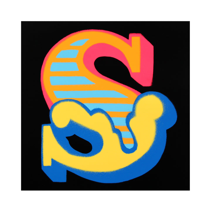 S - Blue