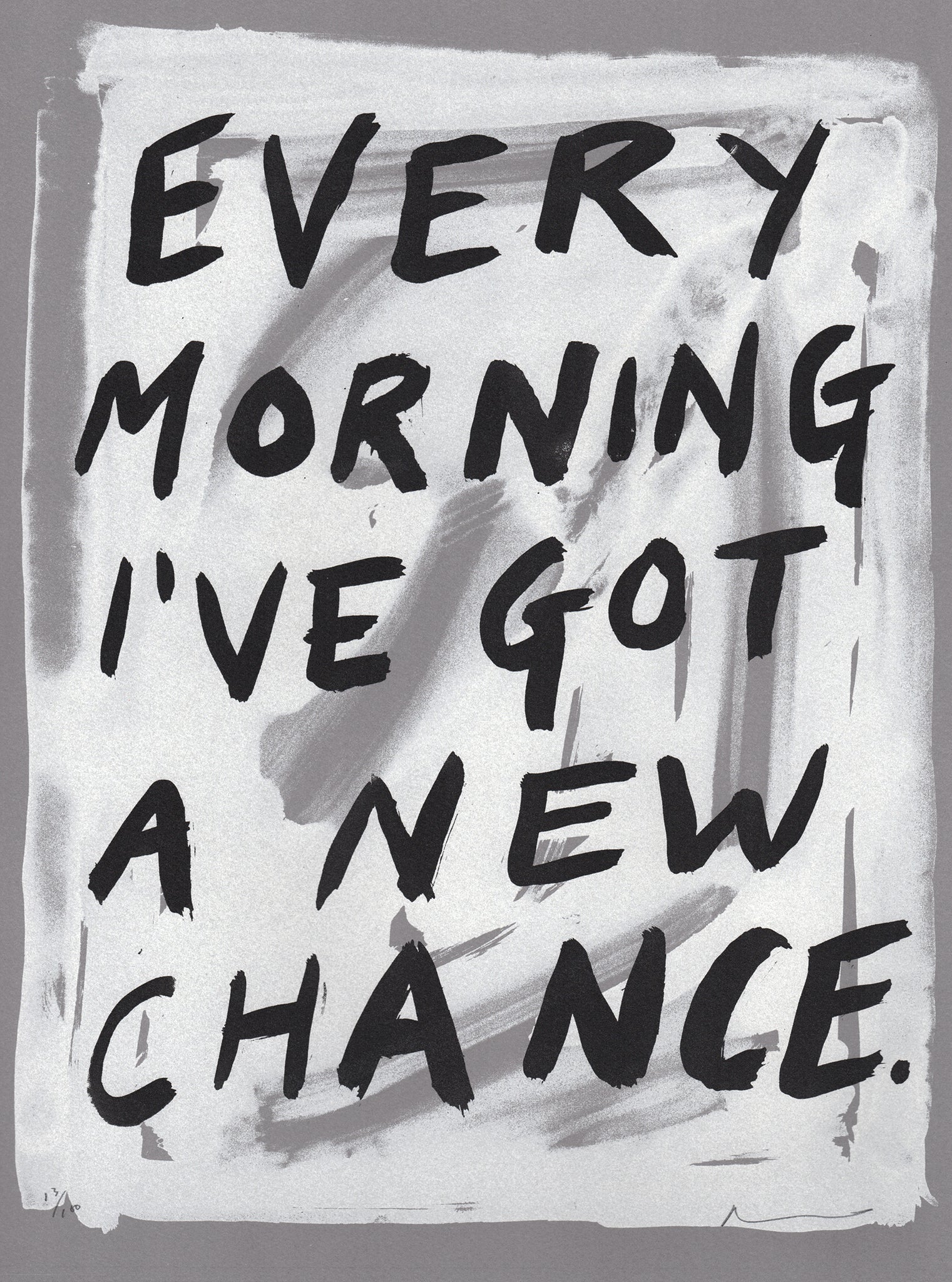 Every Morning I've Got a New Chance