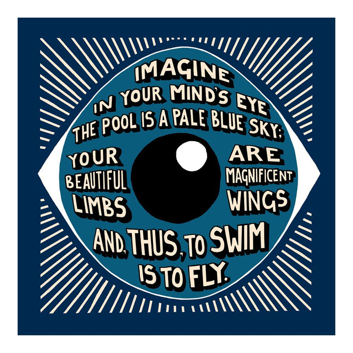 The Pool Is A Pale Blue Sky