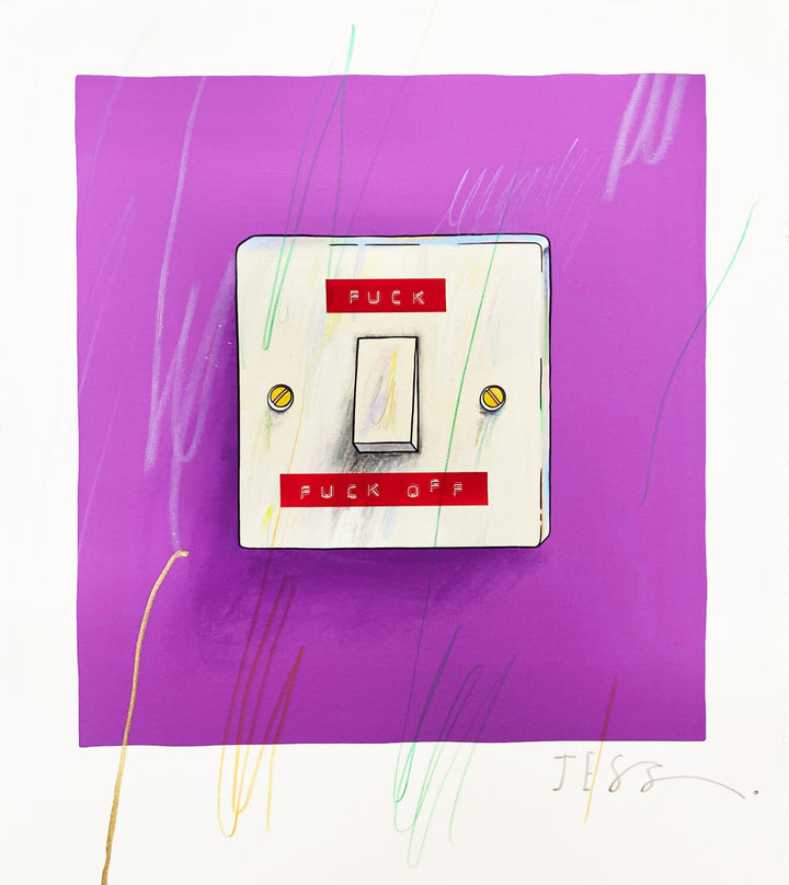 Fuck / Fuck Off (Purple)