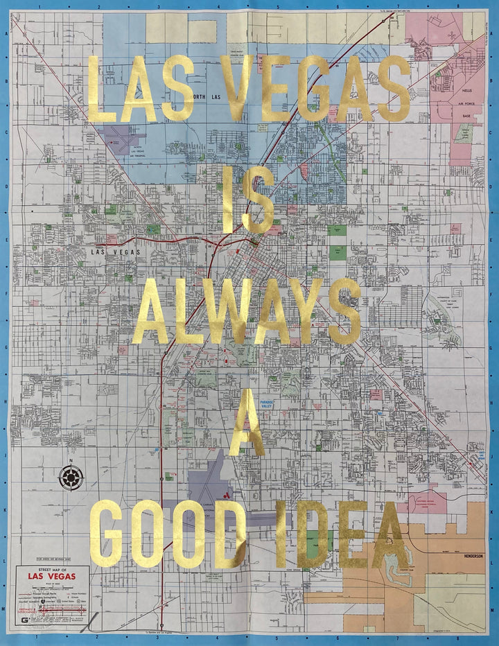 Las Vegas Is Always A Good Idea (Blue)