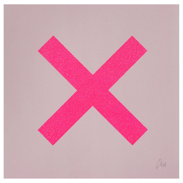 Marks the Spot Pink on Baby Pink