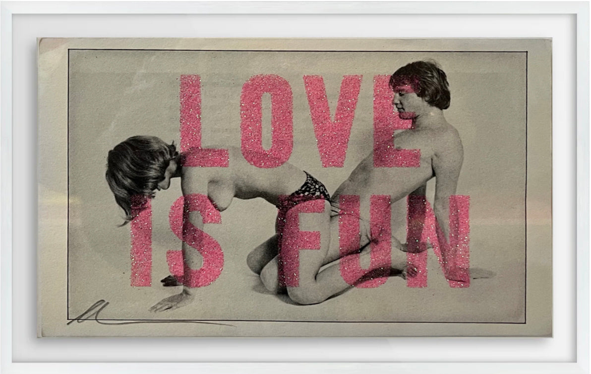 Love Is Fun - Framed
