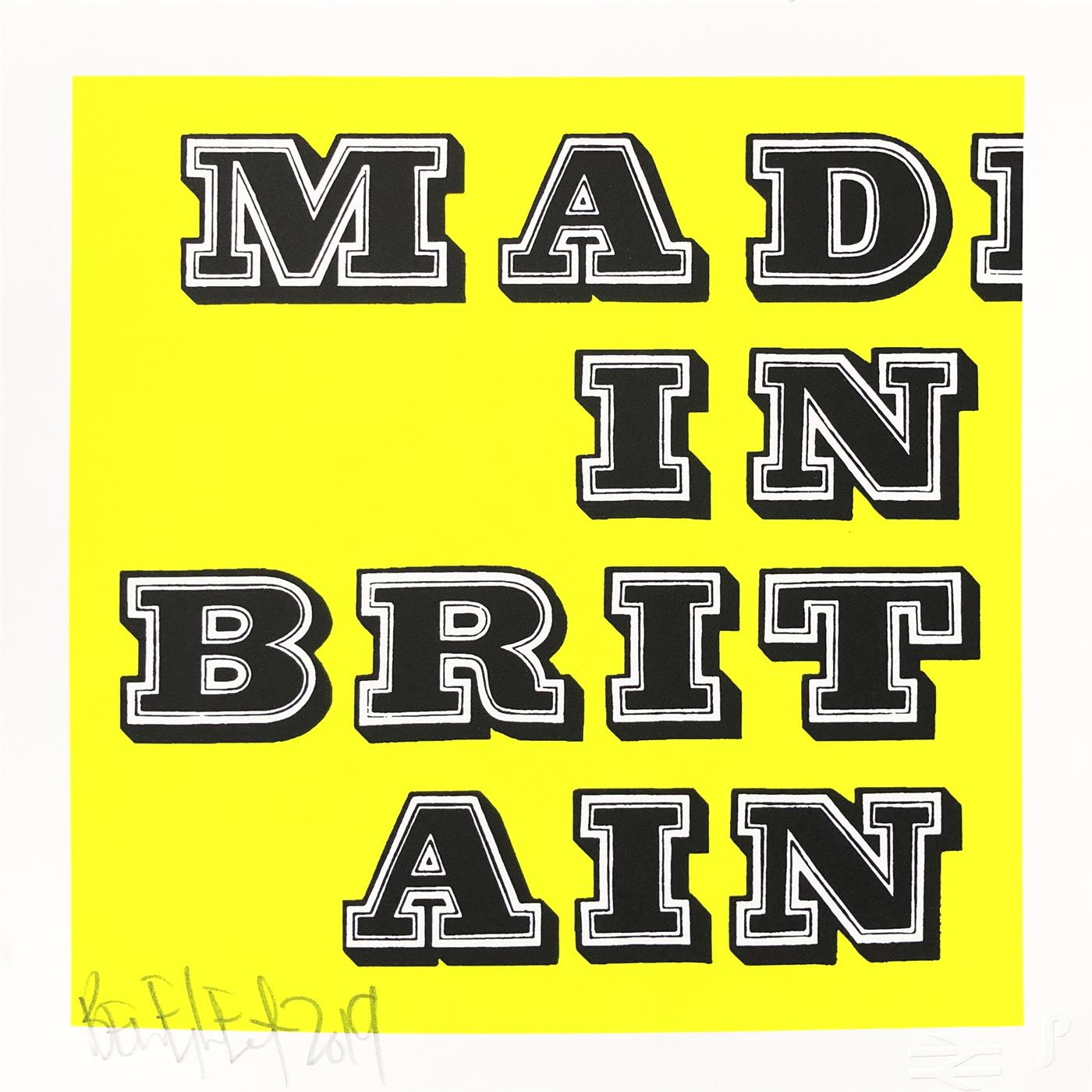 Mad In Britain - Fluro Yellow