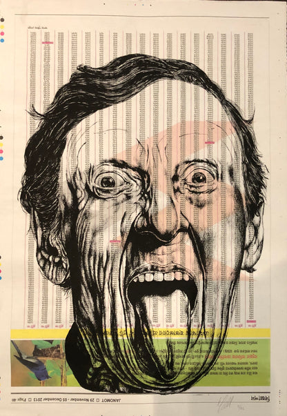 Newspaper Portrait