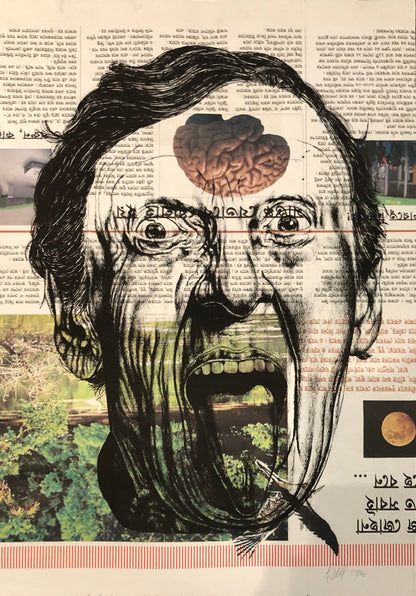 Newspaper Portrait