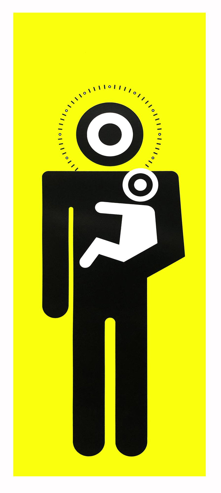 Yellow Pedestrian No. 5