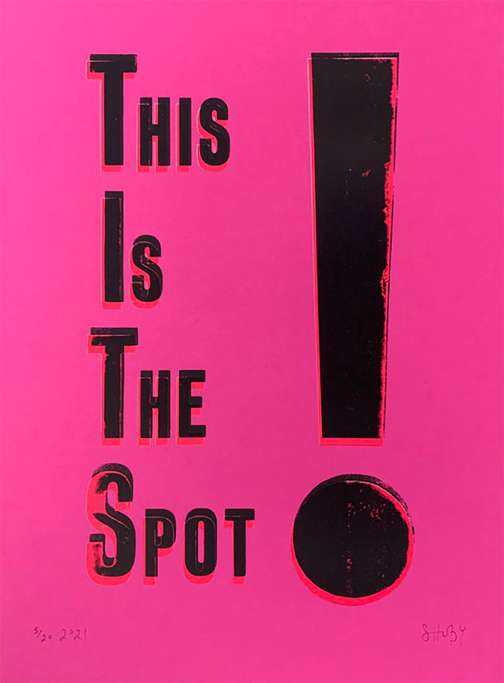 This is the Spot Pink