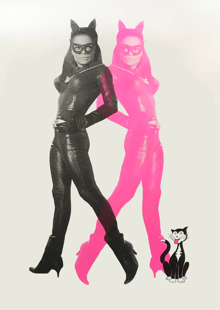 CAT WOMAN, EARTHA KITT (PINK BLACK)