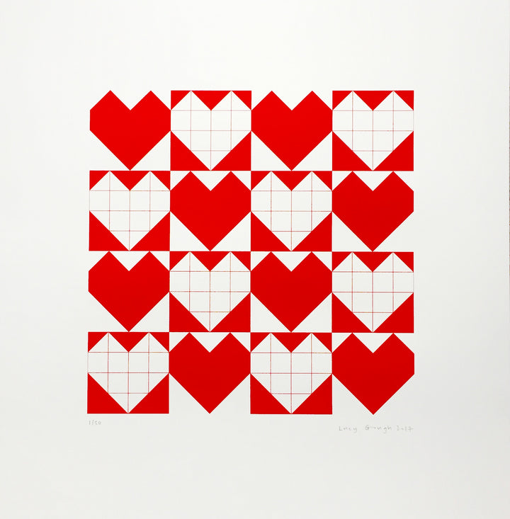 Emotion x Thought x Will x Intention (Red)