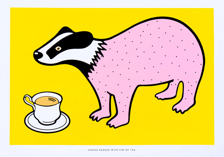 Shaved Badger (Yellow)